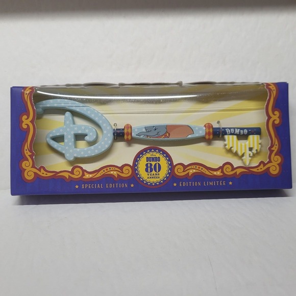 Disney Other - Disney 80th Anniversary Dumbo Decor Collectible Key Special Edition ~ NIB